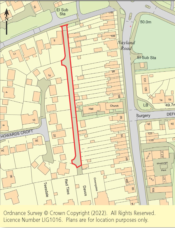 Lot: 111 - FREEHOLD LAND/ACCESS ROAD -